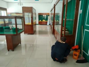 Benda pusaka kerajaan bone dicuri maling di museum Museum Lapawowai