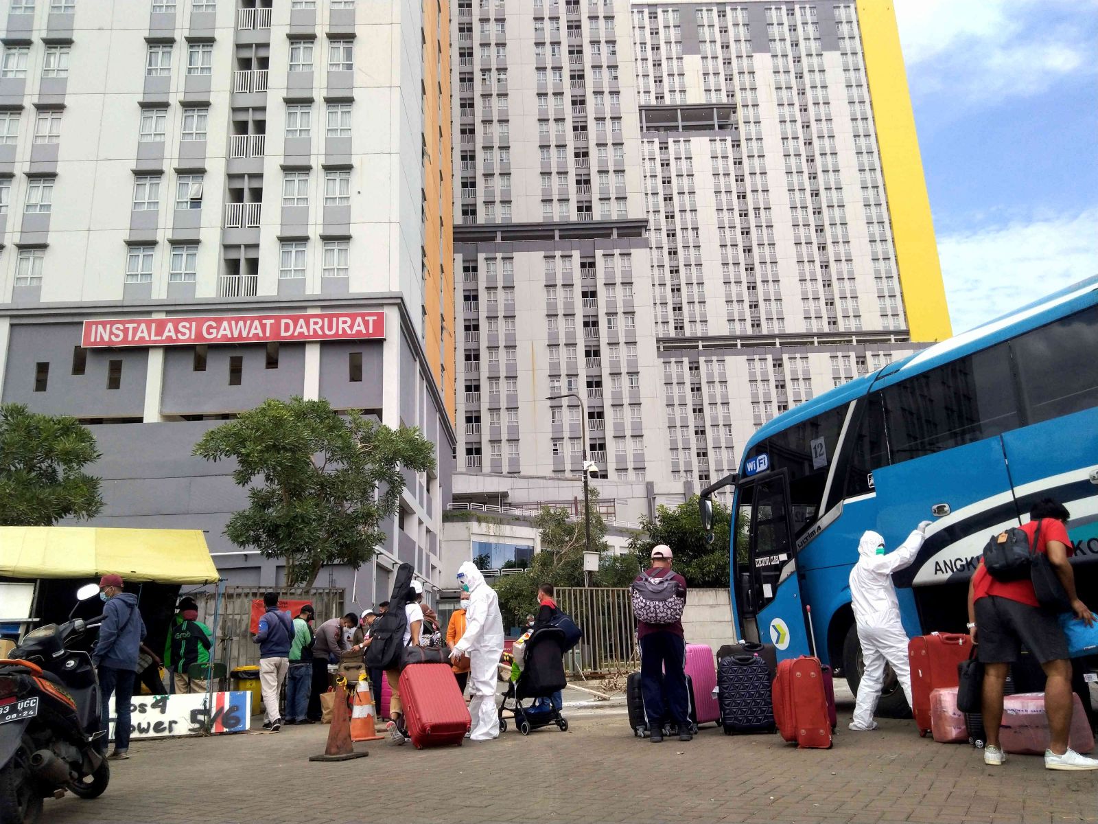 Hari Ini, 4.358 Pasien Covid-19 Dirawat di Wisma Atlet Kemayoran