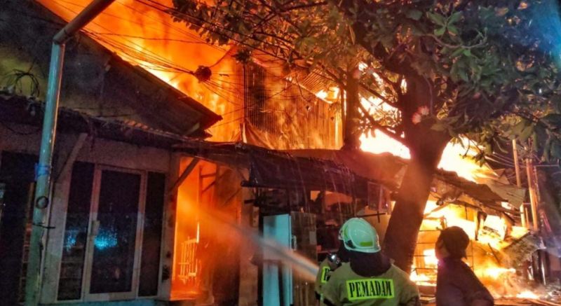 pasar gembrong kebakaran