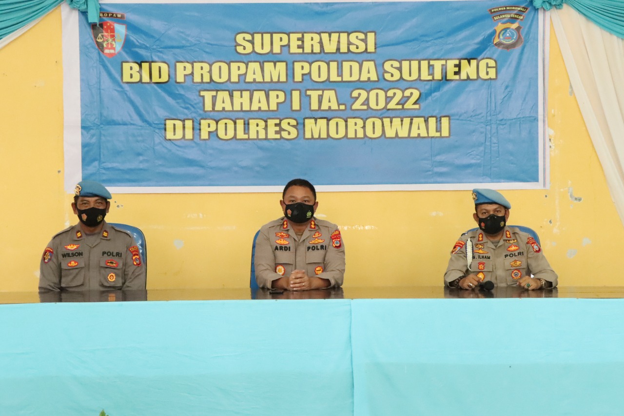 Personil Polres Morowali Dites Narkoba