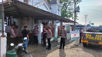 personel Polres Morowali dan Polsek jajaran melaksanakan patroli digereja - gereja yang ada di wilayah  Kabupaten Morowali, Kamis ( 26/5/2022). Foto: Supriyono