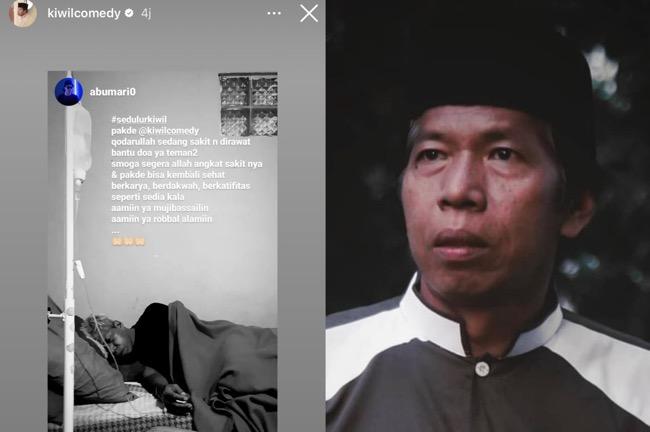 Komedian Kiwil Dikabarkan Sakit, Beredar Fotonya Tengah Diinfus