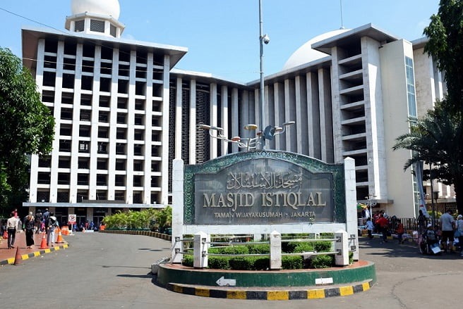 Ini 5 Fakta Masjid Istiqlal Jakarta Tempat Mesut Ozil Salat Jumat. Foto: istimewa