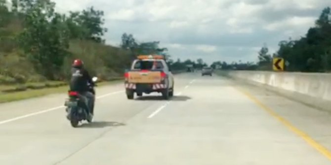 Ingin Bertemu Anak, Buronan Polisi Kalbar Nekat Terobos Jalan Tol di Kaltim