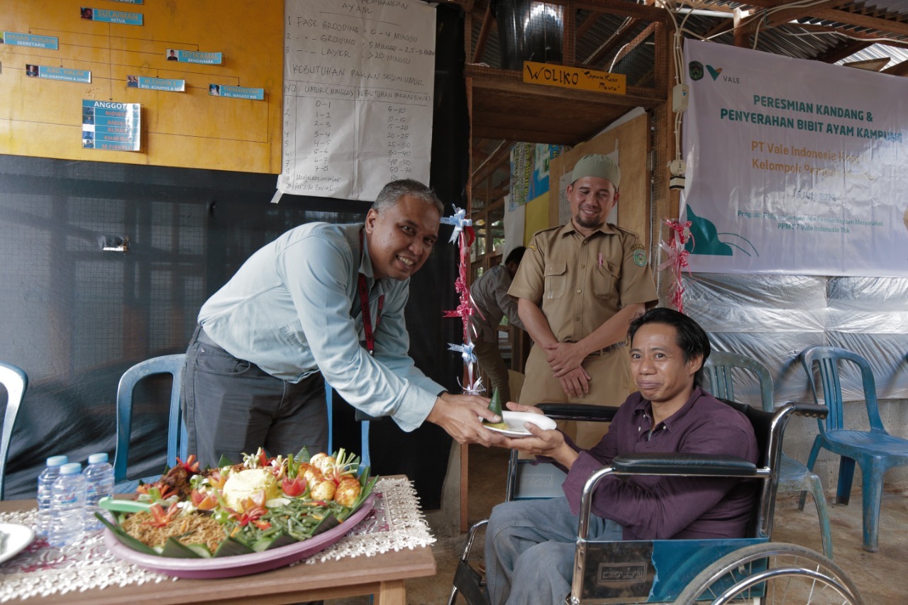 PPM PT Vale Dorong Kemandirian Kelompok Disabilitas