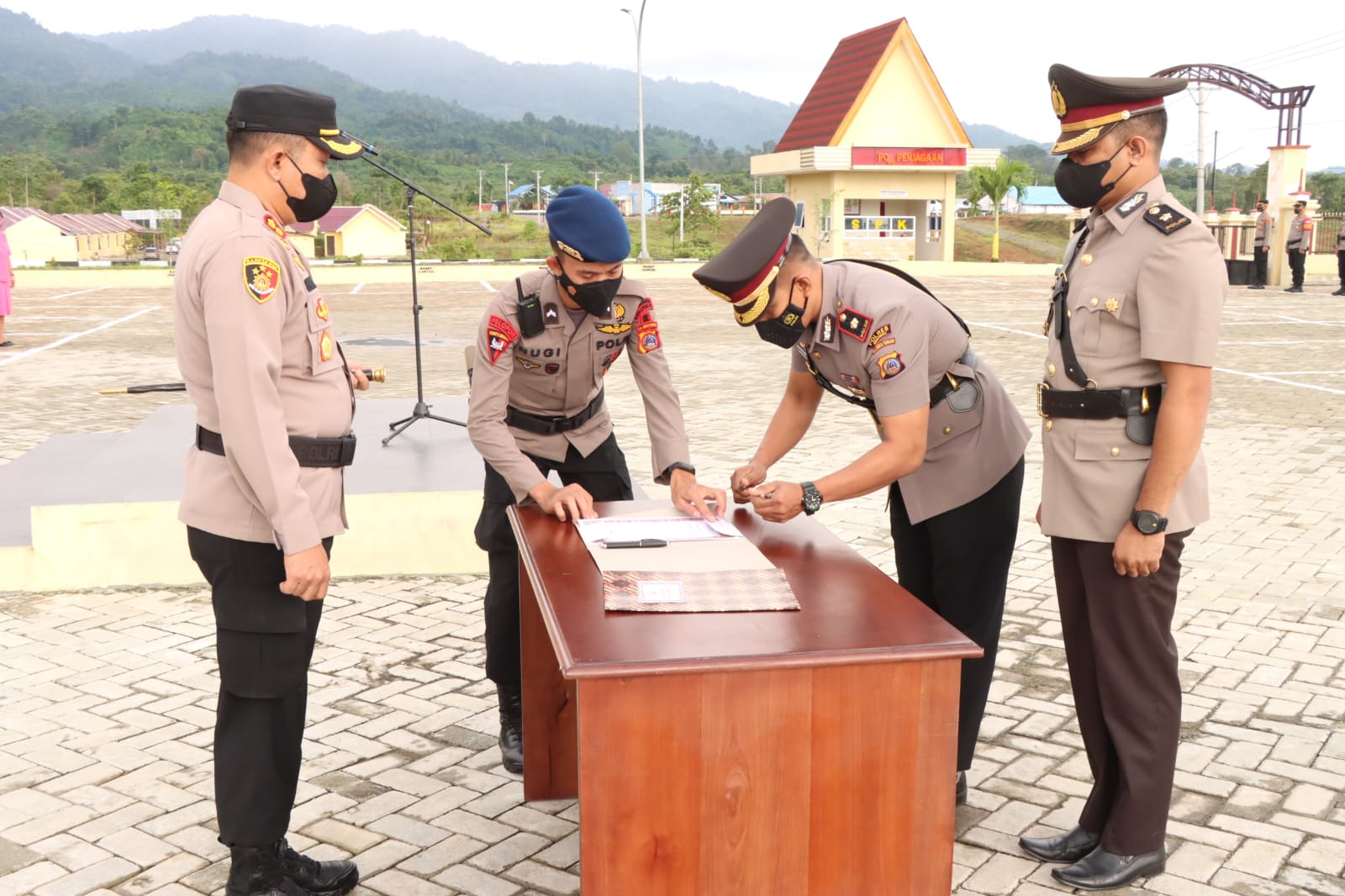 Kompol Donatus Kono Jabat Wakapolres Morowali