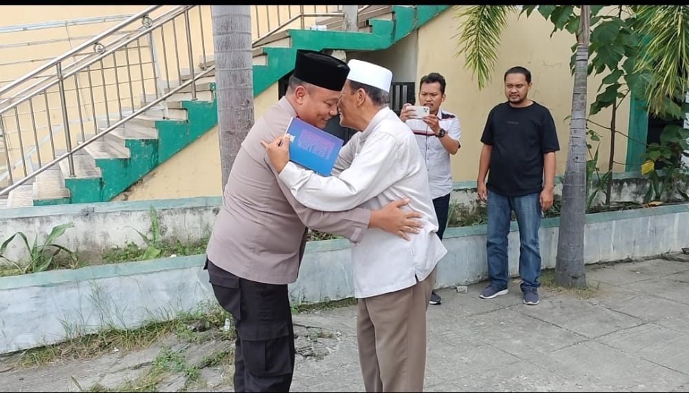 Bahas Kerukunan Beragama, Kapolres Ardi Rahananto Bersilaturahmi ke Ketua FKUB Kota Gorontalo