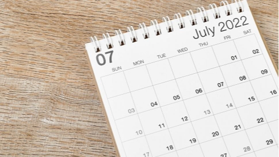 Ilustrasi Kalender Bulan Juli 2022 Foto: (Pixabay)