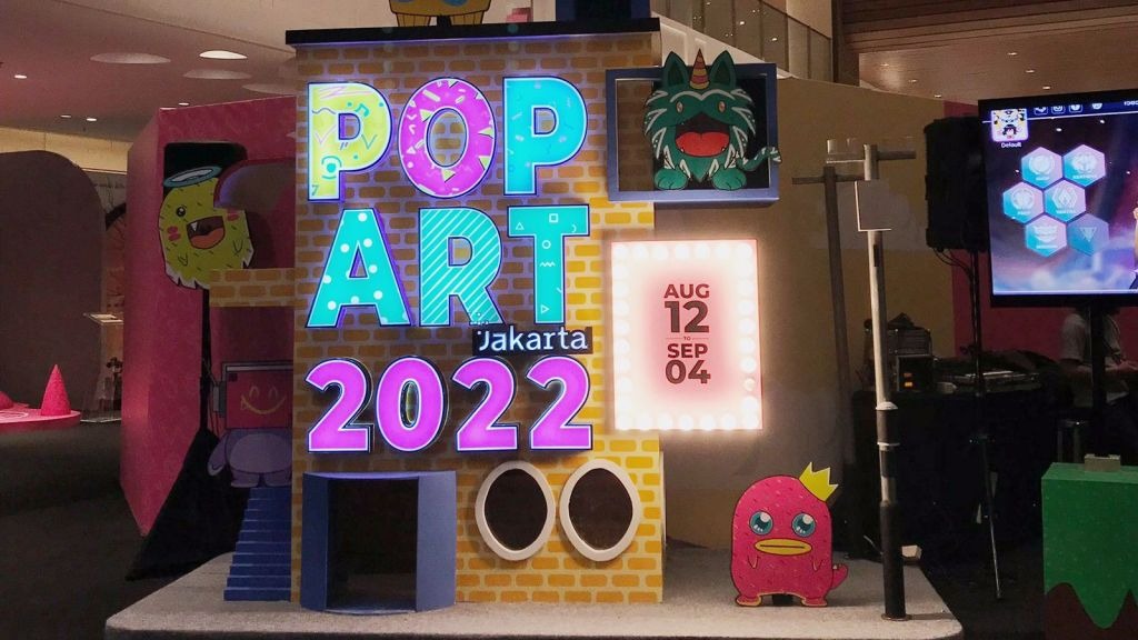 Pameran Pop Art dibuka sejak 12 Agustus 2022 sampai 4 September 2022 mendatang. 