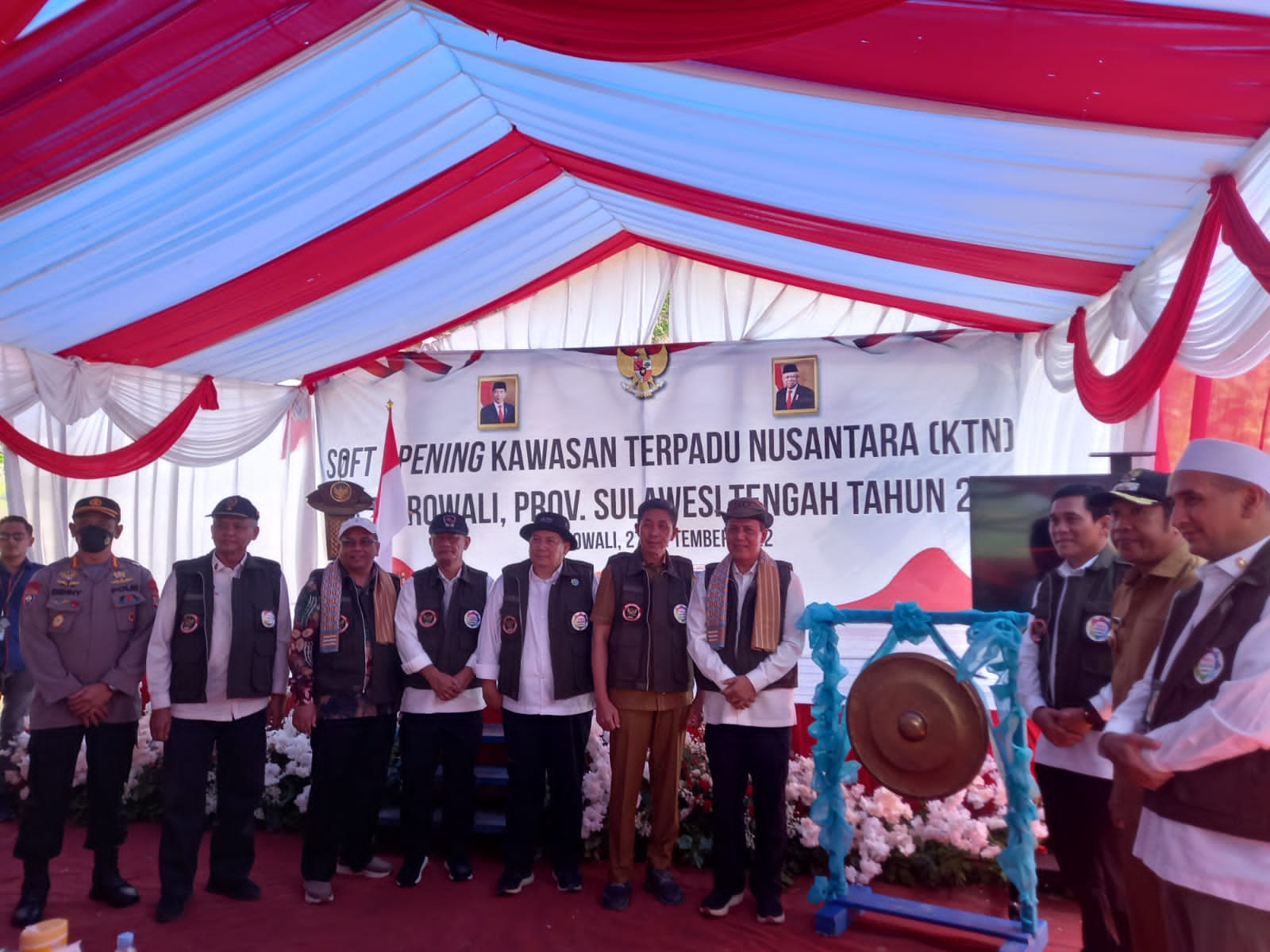 BNPT RI Soft Opening Kawasan Terpadu Nasional di Morowali