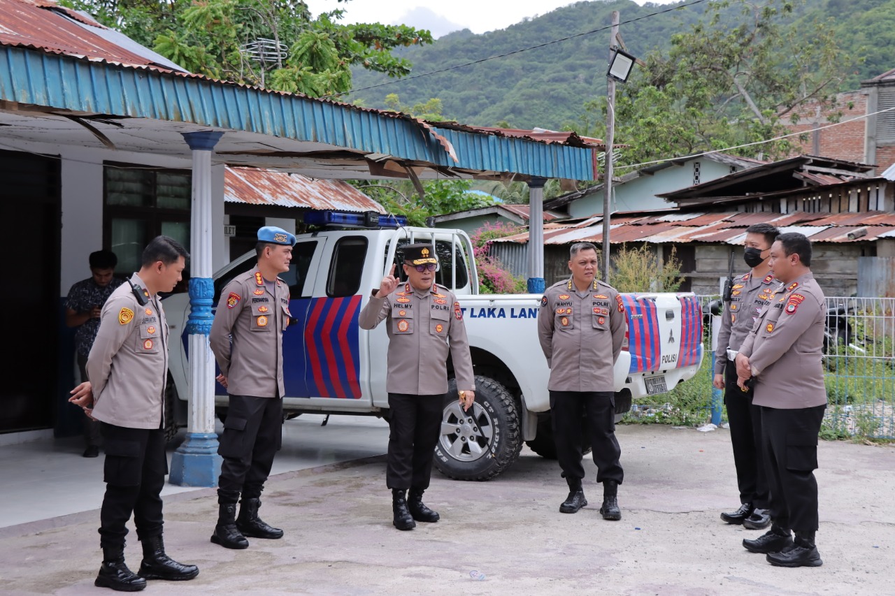 Sidak Satpas SIM Polres Gorontalo Kota, Kapolda  Minta Rapikan Ruang Pelayanan