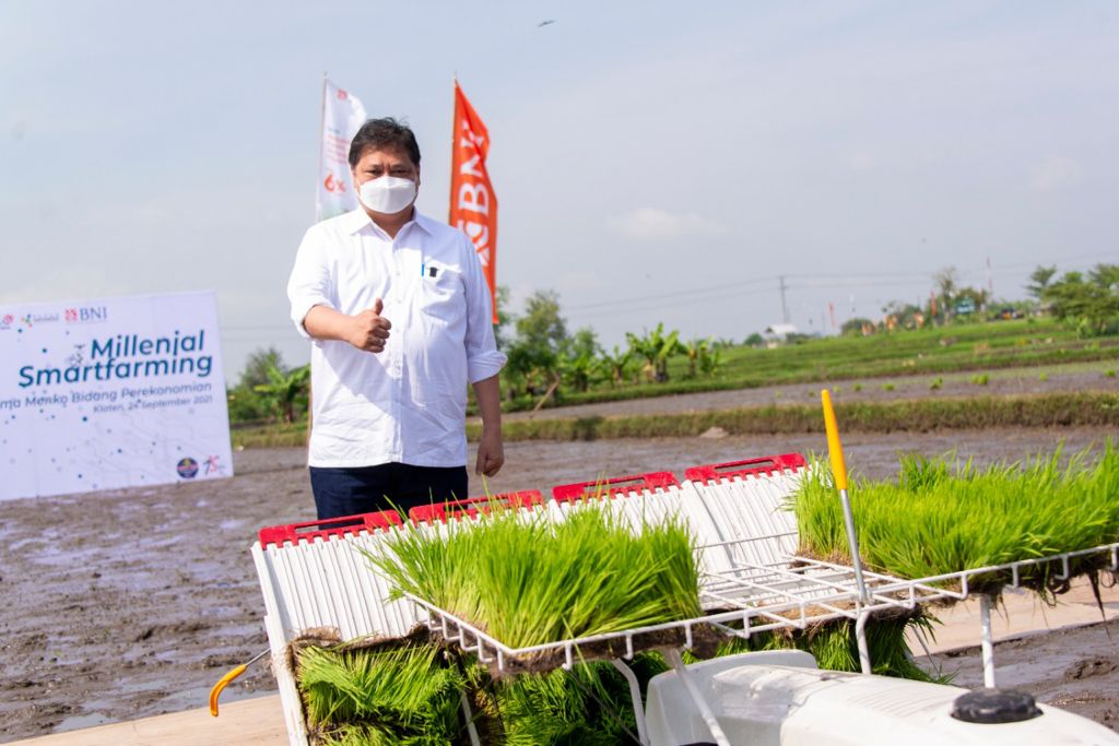 Dongkrak Pengembangan Usaha Tani, Mentan Dorong Petani Terapkan Smartfarming