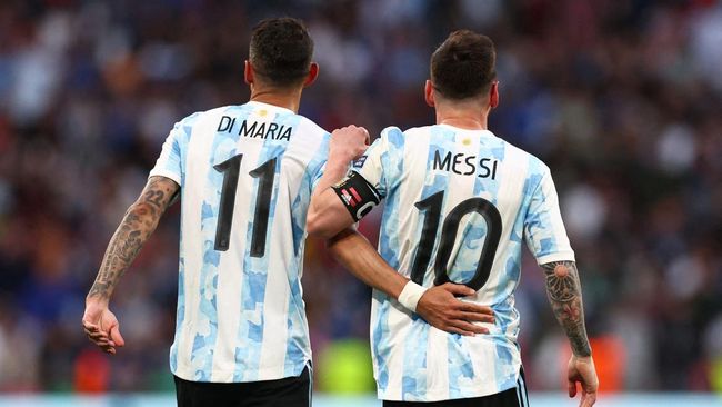 Bisa Bertahun-tahun Main Bareng Messi di Argentina, Di Maria Bersyukur