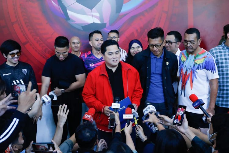 Maju Calon Ketum PSSI, Erick Thohir Didukung Selebritis