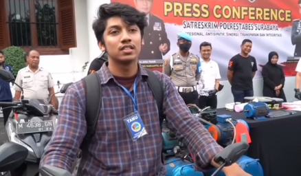 Mahasiswa ITS Ini Ucapkan Terima Kasih Motornya Dicuri, Ternyata Ini Penyebabnya