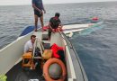 Kapal Speed Yang Ditumpangi Bupati Morowali Terbalik di Laut Morowali