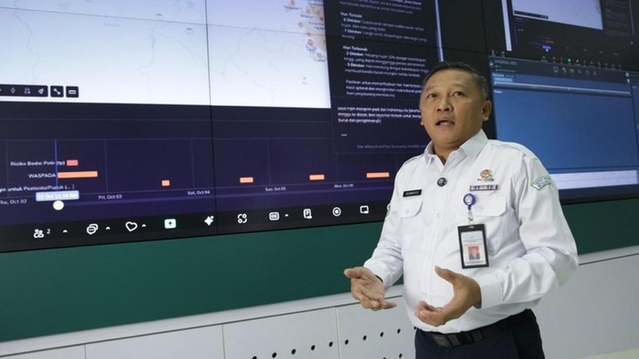 BMKG Peringatkan Potensi Cuaca Ekstrem Akibat Bibit Siklon 96S di Selatan Jawa hingga NTT