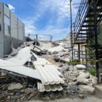 Gedung Parkir Dua Lantai di Koja Ambruk, 5 Kendaraan Tertimpa Reruntuhan