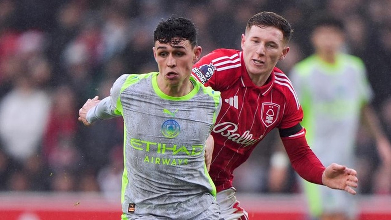 Babak Pertama Imbang Tanpa Gol, Nottingham Forest Tahan Manchester City