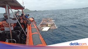 Serpihan Kapal Tenggelam di Labuan Bajo Ditemukan, Pelatih Valencia dan 3 Anaknya Masih Hilang