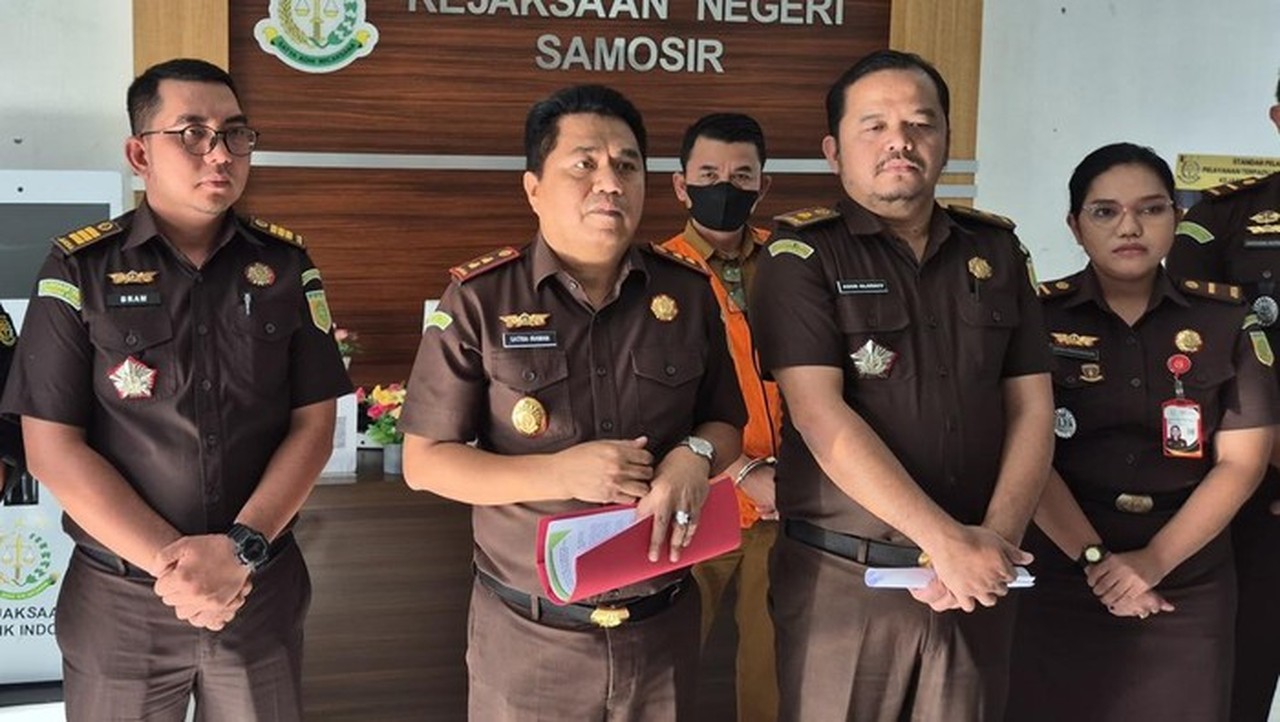 Kepala Dinas Sosial Samosir Jadi Tersangka Dugaan Korupsi Bantuan Bencana Rp 1,5 Miliar