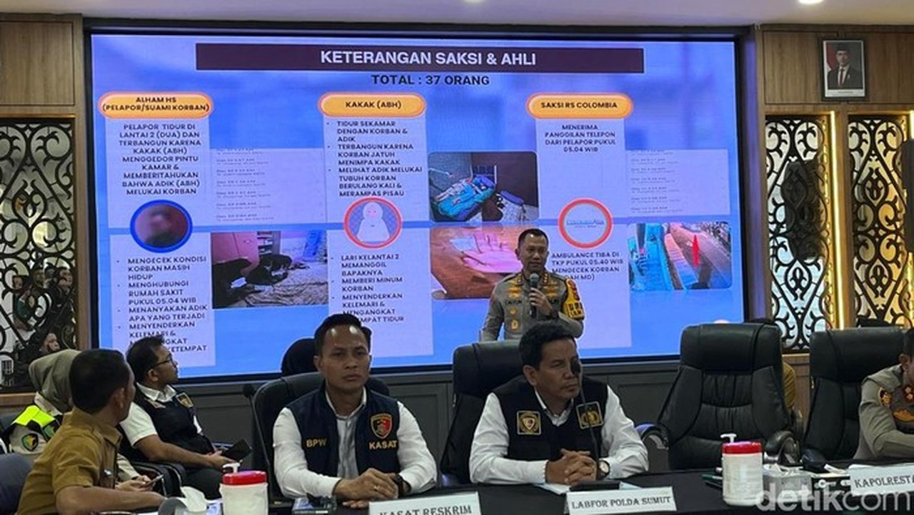 Labfor Tak Temukan Jejak Ayah di TKP Pembunuhan Ibu di Medan, DNA Kakak Ditemukan