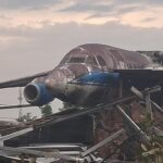 Puting Beliung Terjang Bogor, Sayap Pesawat Bekas Hantam Atap Rumah Warga